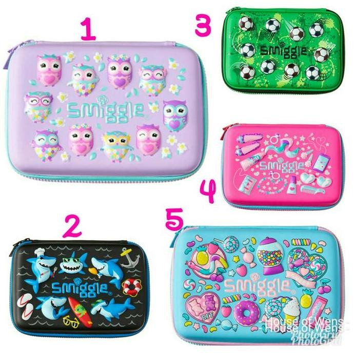 

Smiggle Hello Scented Hardtop Pencil Case - Tempat Pensil Smiggle