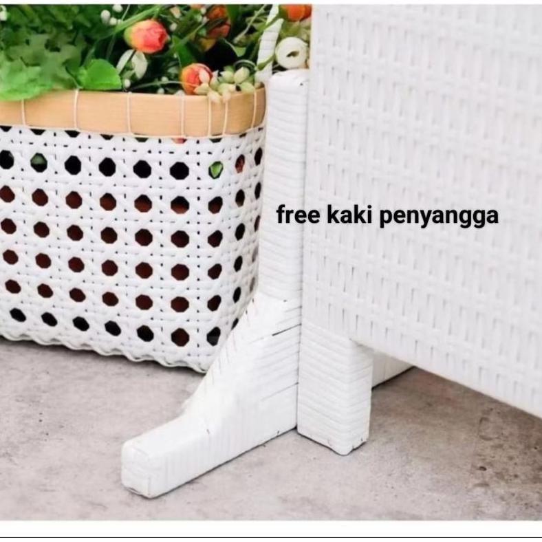 Bisa Cod Ready Stok Sketsel Pembatas Ruangan Rotan Sintetis Partisi Sekat Ruangan Minimalis Murah J-