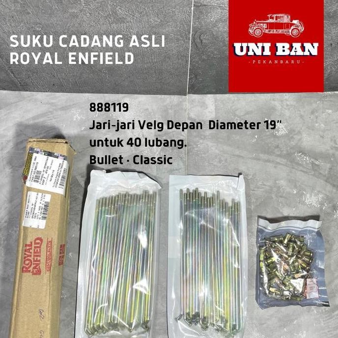 Jari-jari Velg 19" Classic 888119 - Royal Enfield ASLI