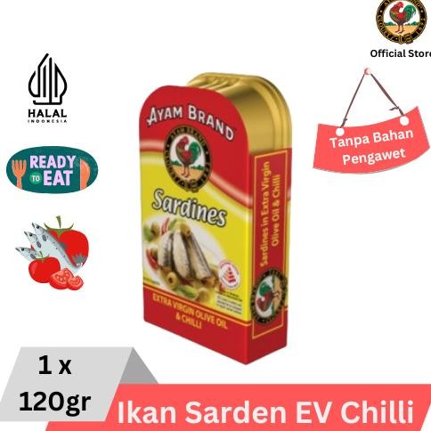 

ready Ayam Brand - Paket Sarden Extra Virgin Oil 120gr murah