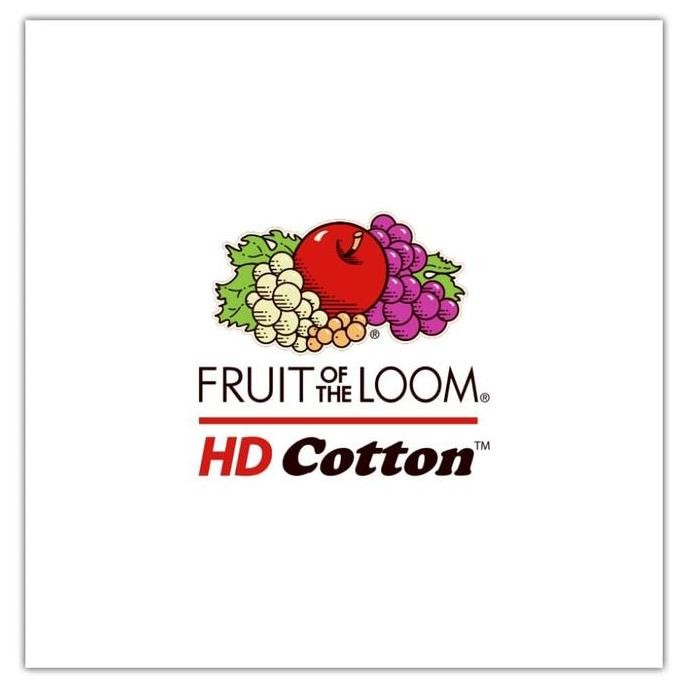 baru T-shirt FRUIT OF THE LOOM 3930R HD Cotton Original Imported USA murah
