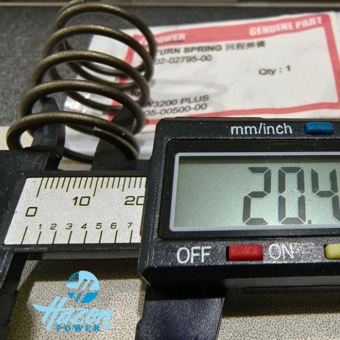 (Expert) Part RETURN SPRING UNTUK Jet Cleaner High Pressure Washer AiPower APW-3200EVO by HAZENpower