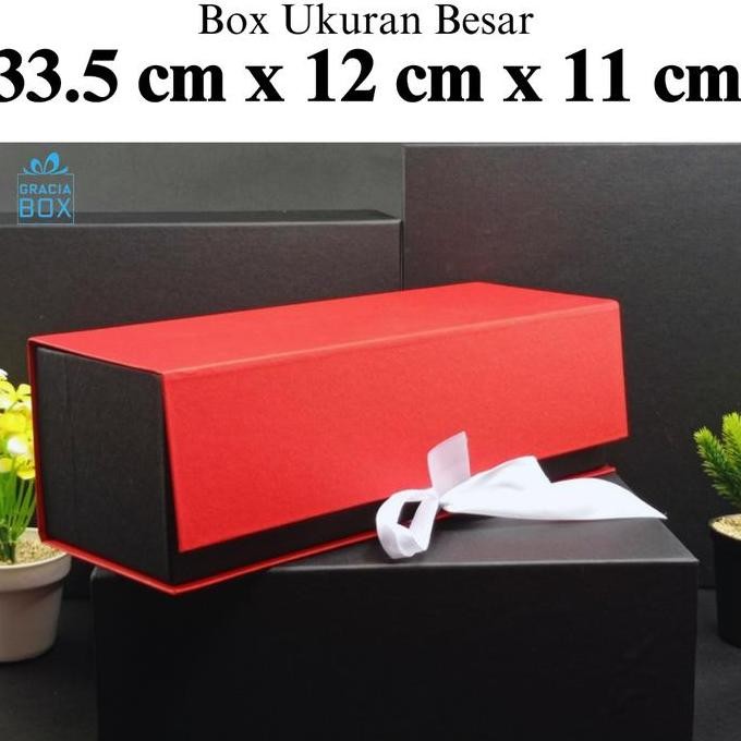 

ready stock Kotak Wine ukuran 33.5 cm x 12 cm x 11 cm