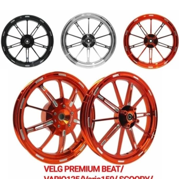 PELEK RECING PREMIUM VND VD P10 H VARIO 110/BEAT/ SCOOPY UK 185/215-14