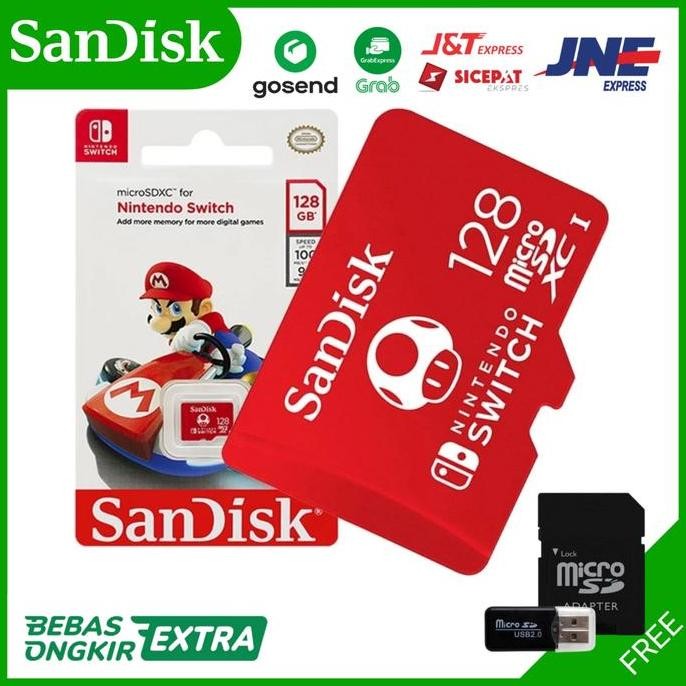 Kartu Memori Gaming microSD Card Nintendo switch 128 256 512 GB 1TB