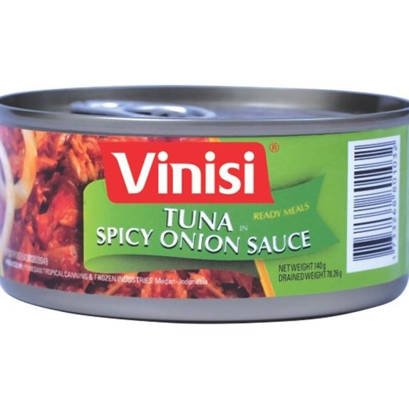 

ready Paket 2 Kaleng Vinisi Tuna Saus Bawang Bombay 140 Gr murah
