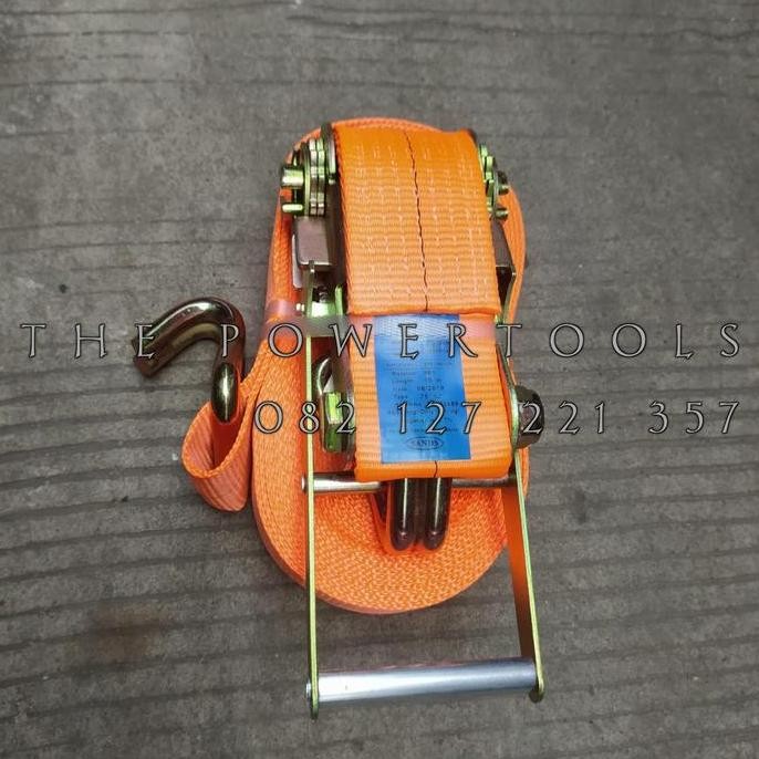 Grosir Track Belt Sands Cargo Lashing 10 Ton Ratchet Tie Down 3 Inch