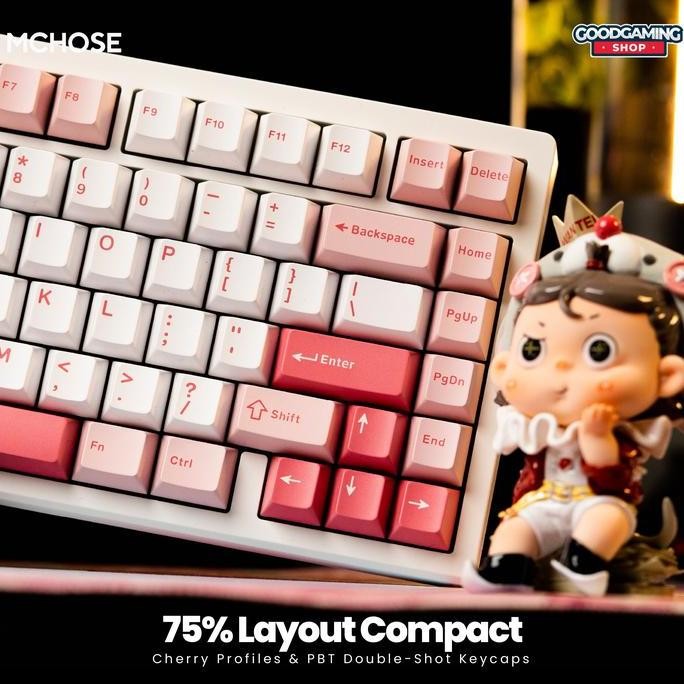 MCHOSE G75 / G-75 Pro Tri-mode Gasket Structure Gaming Mechanical Keyboard