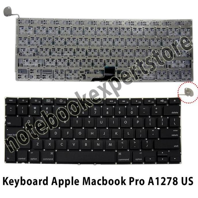 Keyboard Apple Macbook Pro A1278 Us