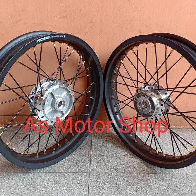 VELG SET ROSSI RING 17 TROMOL KARISMA BLADE REVO ABSOLUTE SUPRA X125