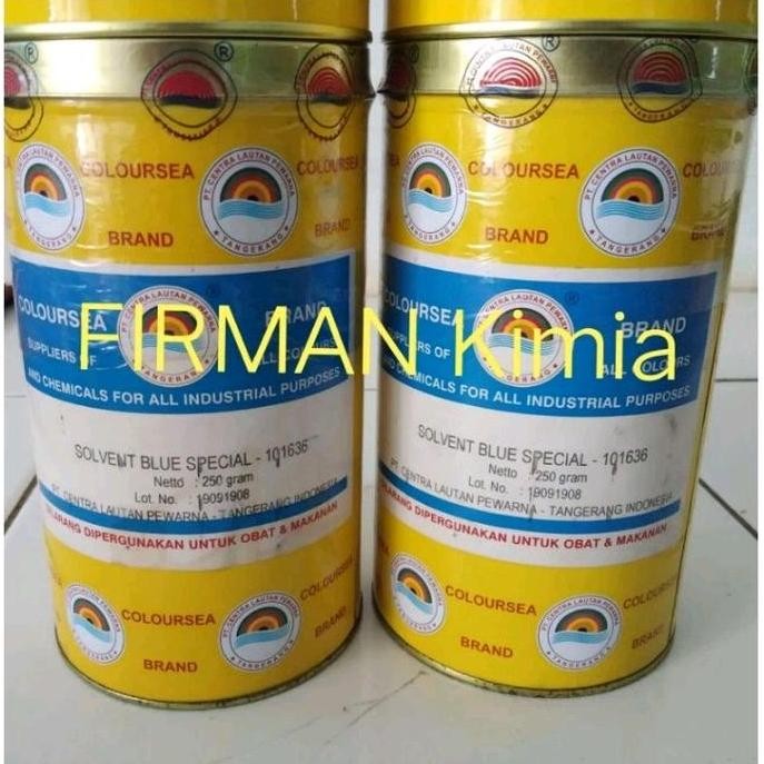 

ready Pewarna minyak biru/solvent blue special-101636 merek Coloursea 250gr