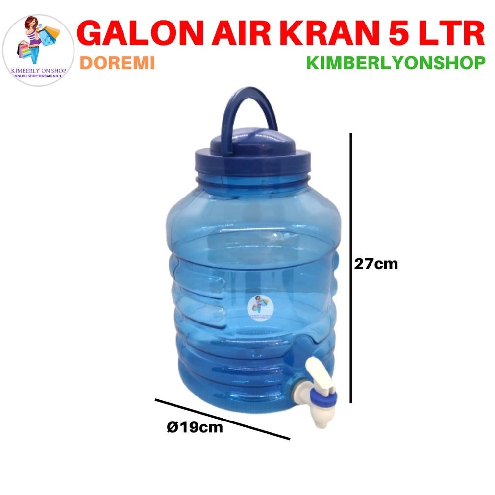 Galon Air Minum Galon Kran Dispenser Mini 5 Liter Doremi Trending
