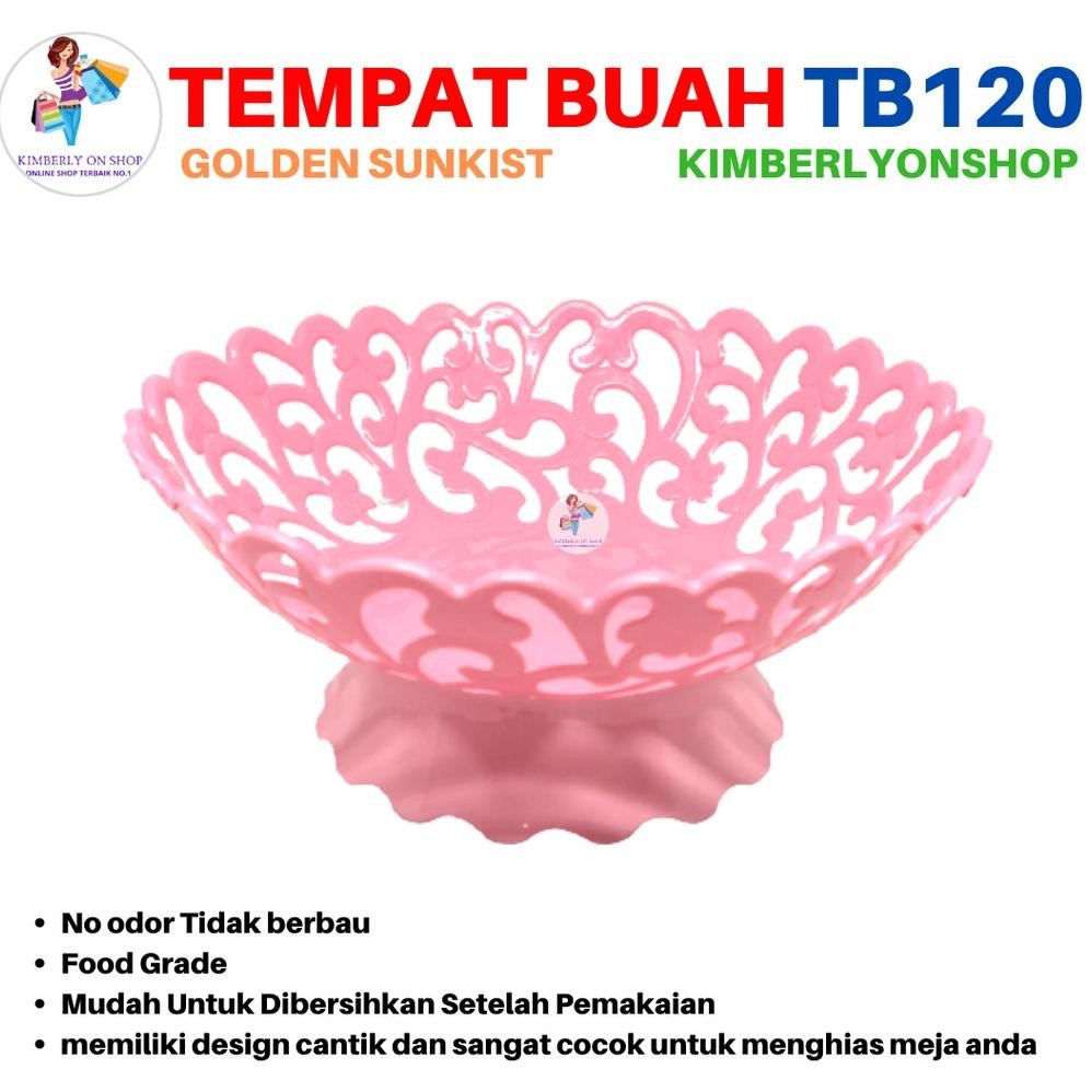 Tempat Buah Piring Buah Wadah Saji Buah Tb 120 Golden Sunkist Viral