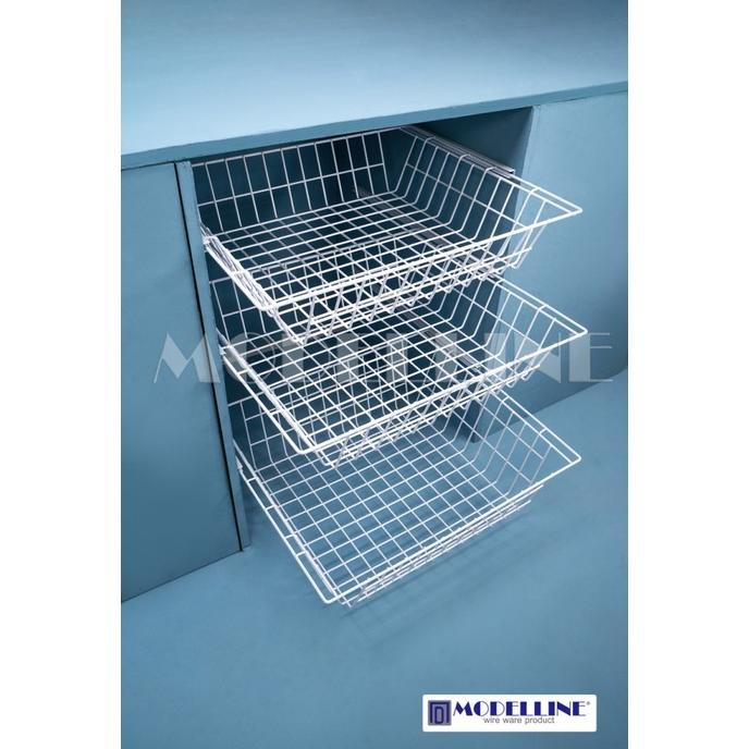 Rak Dapur Serbaguna Tempat Penyimpanan Sayur Modeline Viral