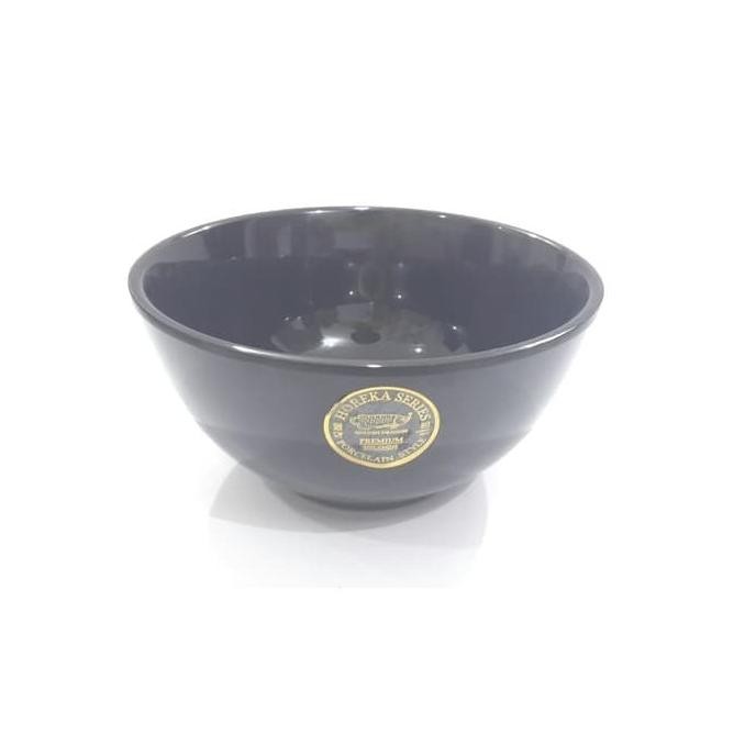 Mangkok Sup Horeka Hitam 6 Inc Golden Dragon W5906 Terlaris