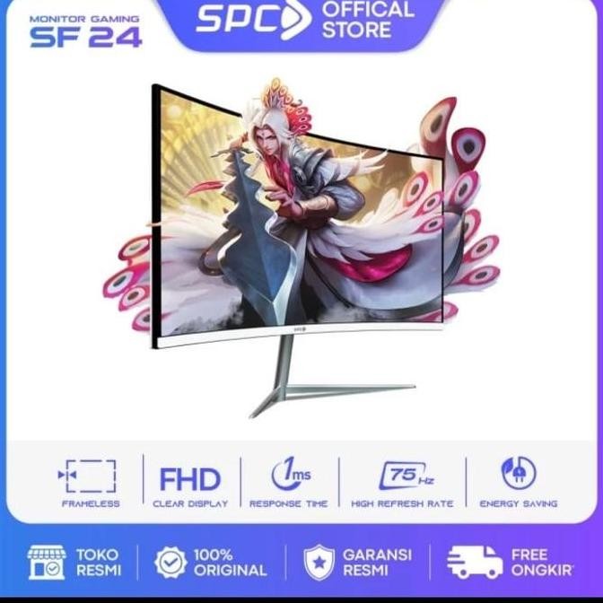 Monitor SPC Gaming LED Full HD 24 inch Curve