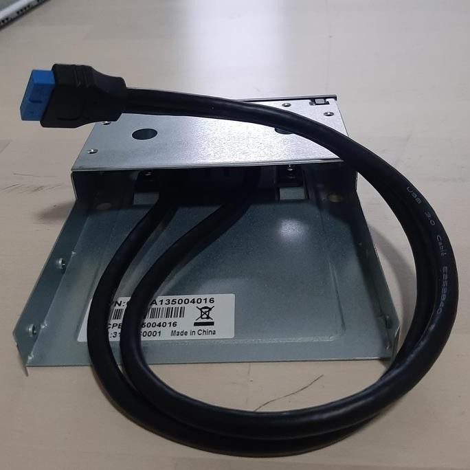 new  USB 3.0 HUB adapter 2 port internal front panel 3.5 inch for PC