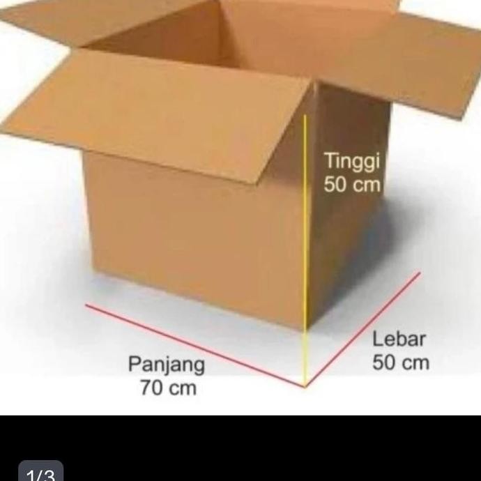 

ready stock kardus besar 70 x 50 x 50 1 pcs