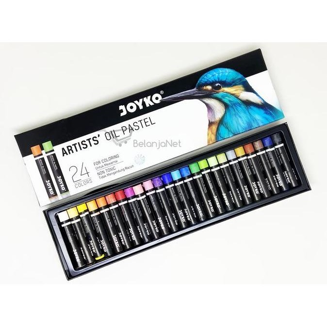 

ready Artists Oil Pastel Krayon Minyak | Crayon Joyko OP-24ART 24 Warna