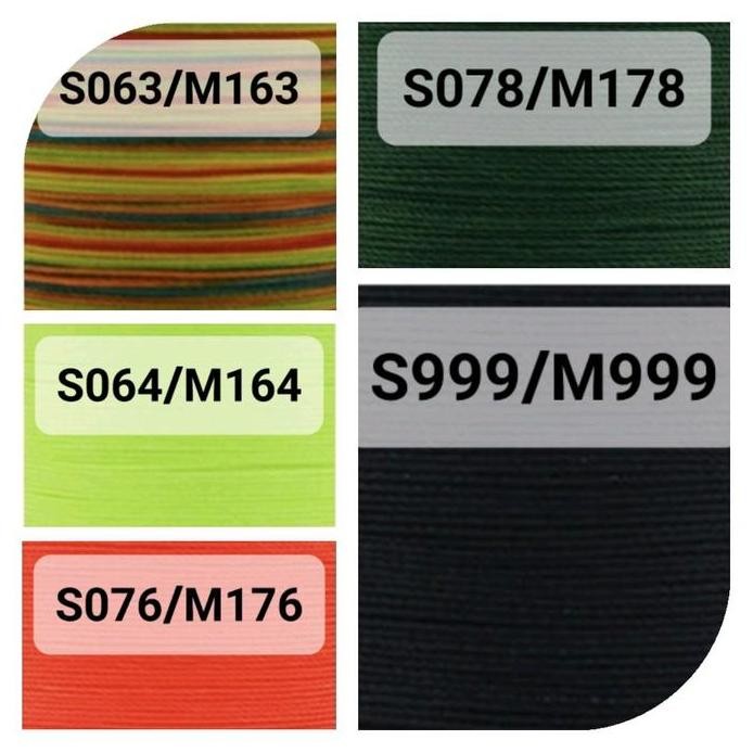 Galaces waxed sewing leather thread murah