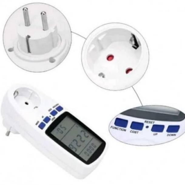 Watt meter Pengukur listrik Kwh digital Power Meter Volt Ampere Watt Meter tester