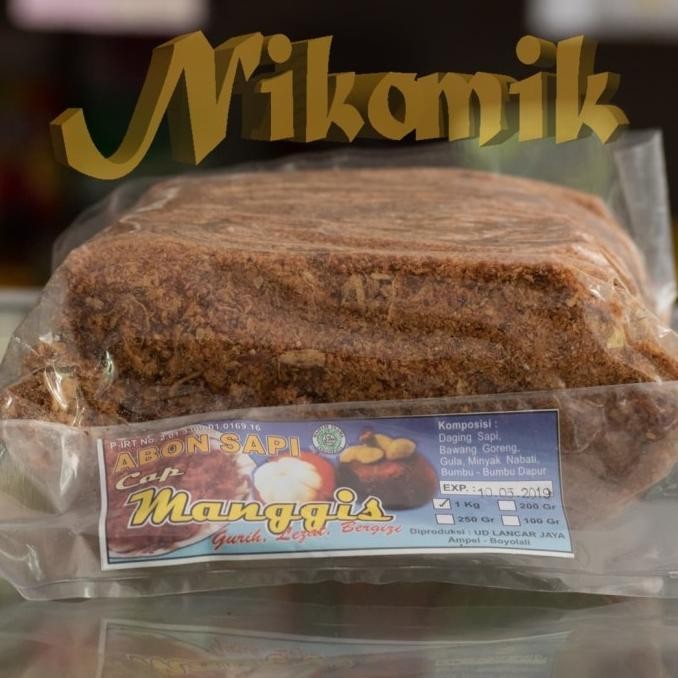 

(Expert) Abon Sapi Cap Manggis 1Kg