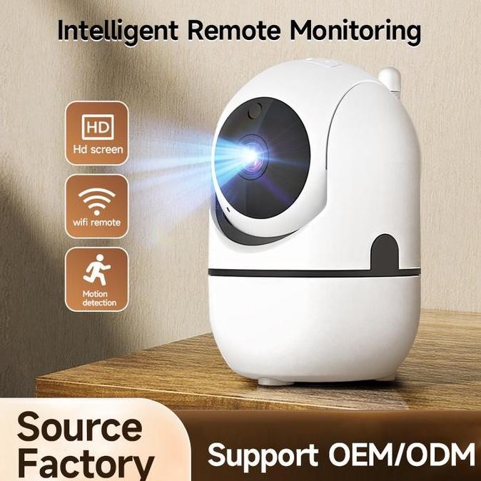 Tersedia Kamera CCTV WiFi IP Camera Online HP Jarak jauh Tanpa Kabel Sensor Gerak dengan Speaker Sua