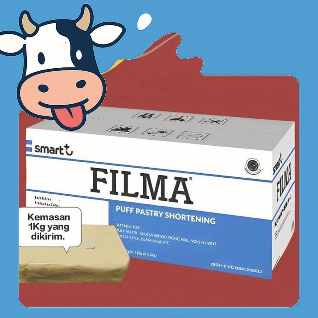 

Free Ongkir Filma Puff Pastry Shortening 1Kg #R