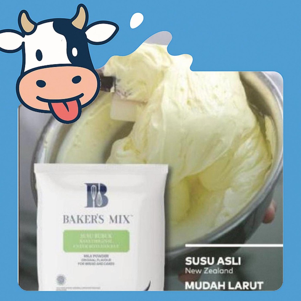 

Terbaru Baker'S Mix (Fontera) Susu Bubuk Full Cream Untuk Kue Dan Roti 500 Gr