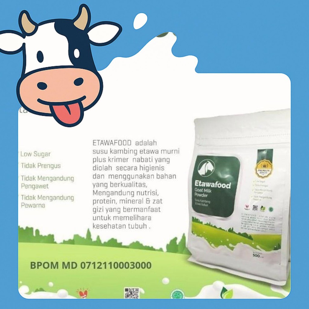 

Susu Kambing Etawa Etawafood 500Gr
