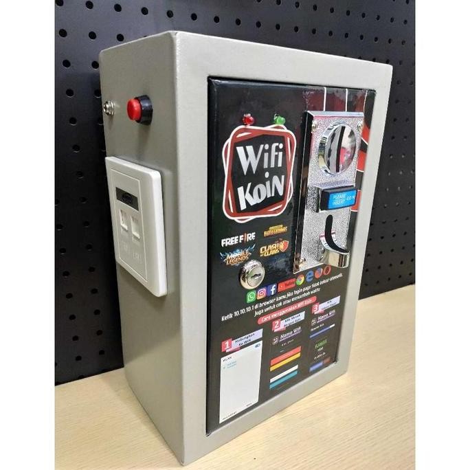 ready  Paket Usaha Wifi Koin tanpa mikrotik