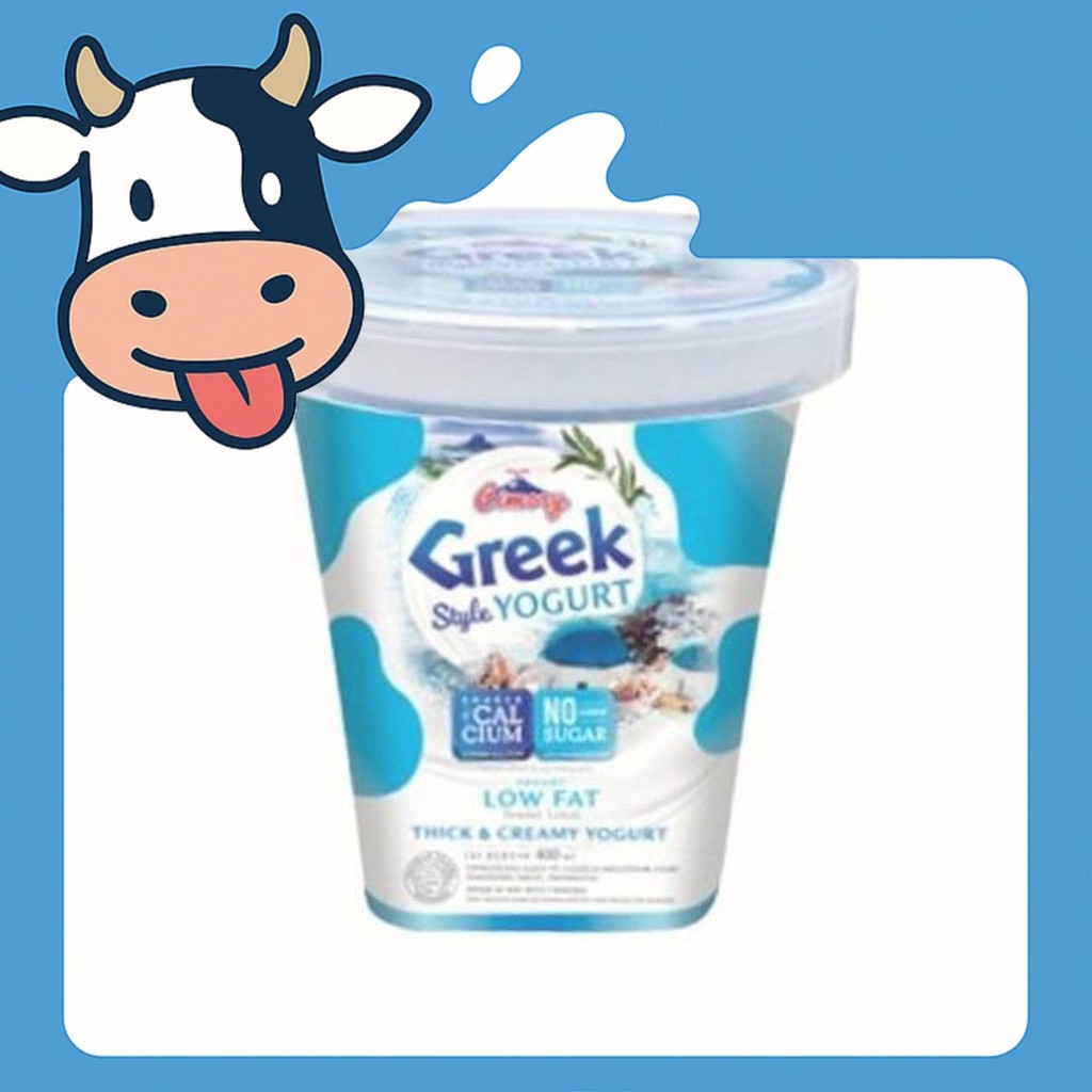 

Kualitas Terbaik Cimory Greek S.Yogurt Low Fat 400Ml