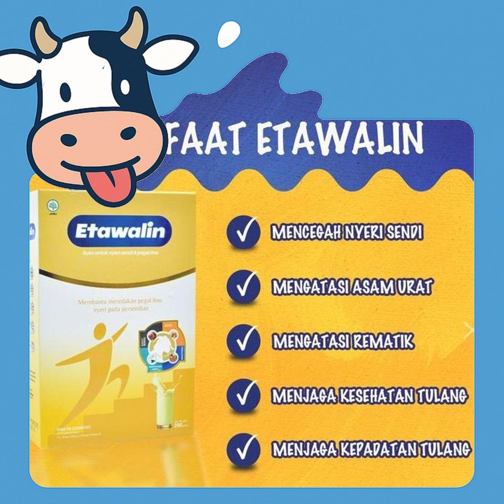 

Free Ongkir Etawalin Susu Kambing Etawa 200 Gram Original Untuk Nyeri Sendi Tulang