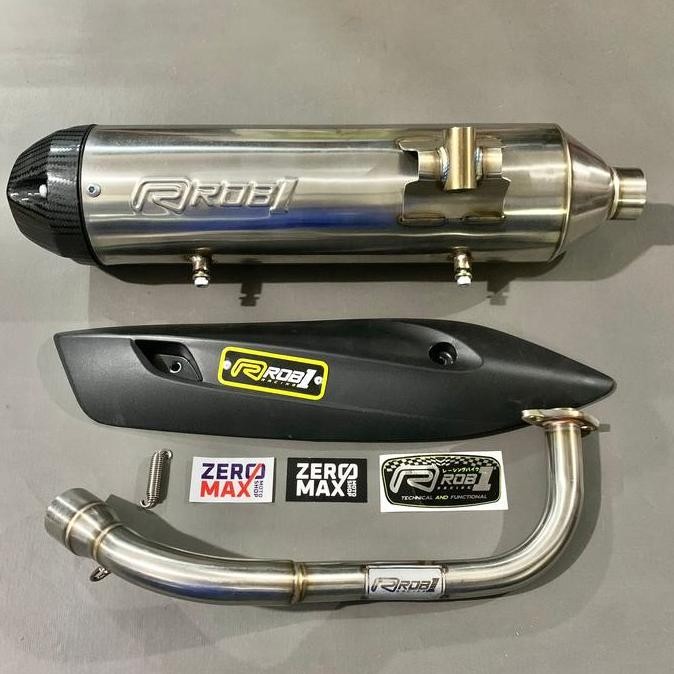 Murah Knalpot Rob1 Standar Racing Cup V Honda Vario 125 Vario 150 Old Lama