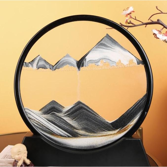 

[[ SARDOT / NOMAID - LUKISAN MEJA - QUICKSAND PAINTING - MOTIF PASIR - 4 WARNA HIJAU BEST SELLER