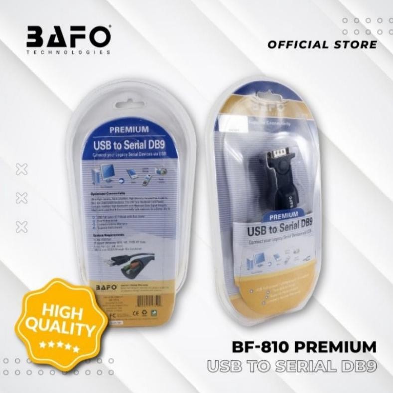 Baru Usb To Serial Bafo Db9 / Kabel Usb To Serial Adapter Db9