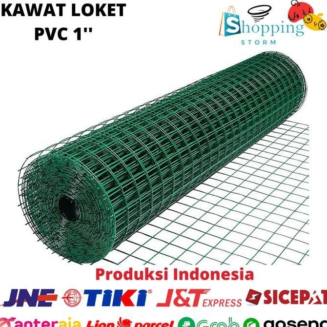 Kawat Ayam Loket PVC Kawat Hijau Kawat Ayakan Ram Kawat Kandang