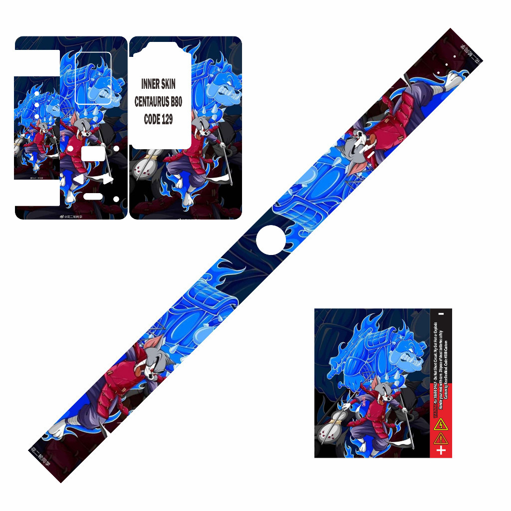 

B80 Part2 129 Garskin Stiker Custom Fullbody Bisa COD