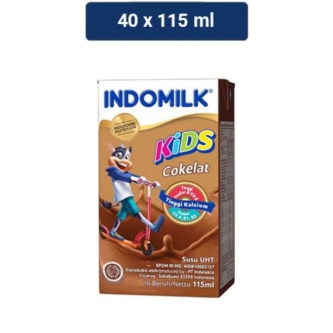 

(Expert) Susu Indomilk Kids 115 ML isi 40 pcs