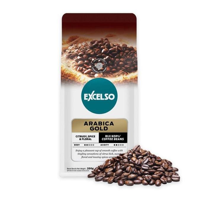 

[[ VELCRO / EXCELSO ARABICA GOLD BIJI 200G TWIN PACK BEST SELLER