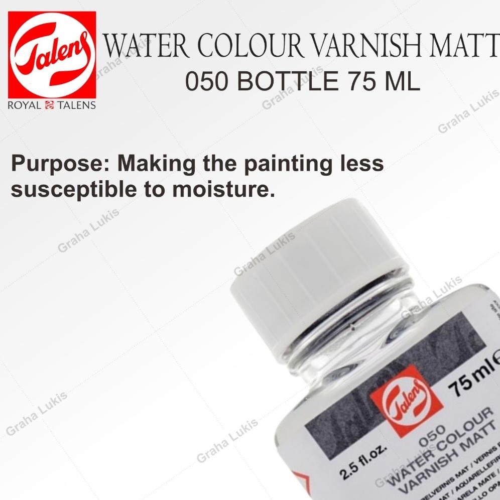 

TALENS WATER COLOUR VARNISH MATT 75ML Terlaris