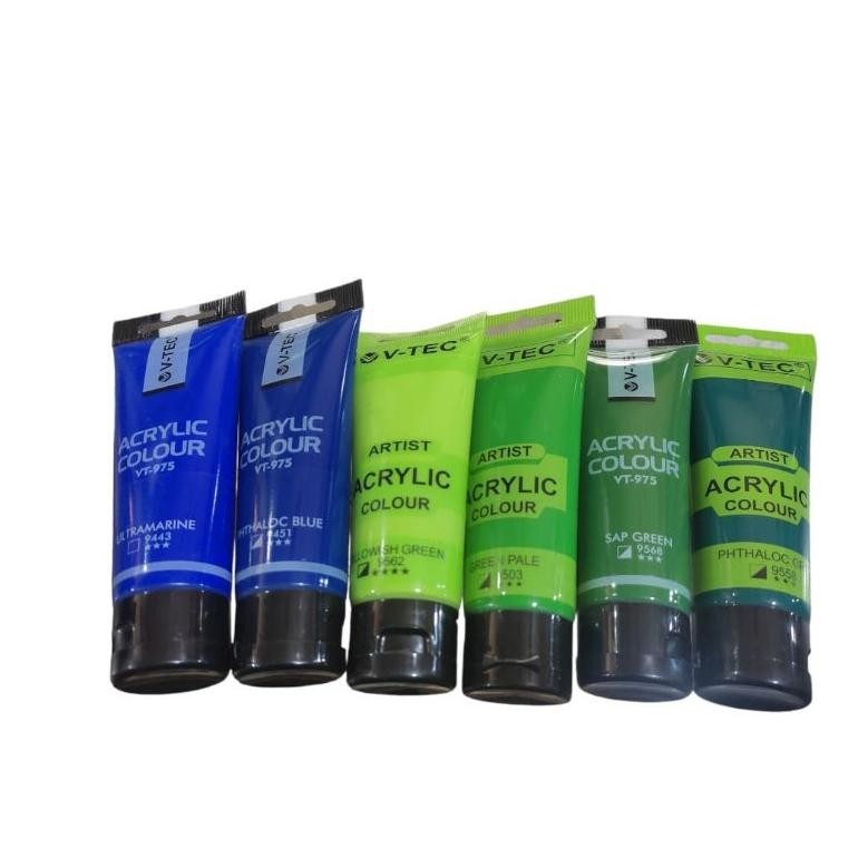 

Cat lukis akrilik VTEC Tube 75ml Terlaris