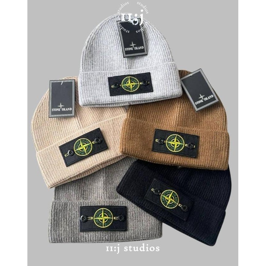 Murah Topi Stone Island Hat Kupluk New Original Branded Asli