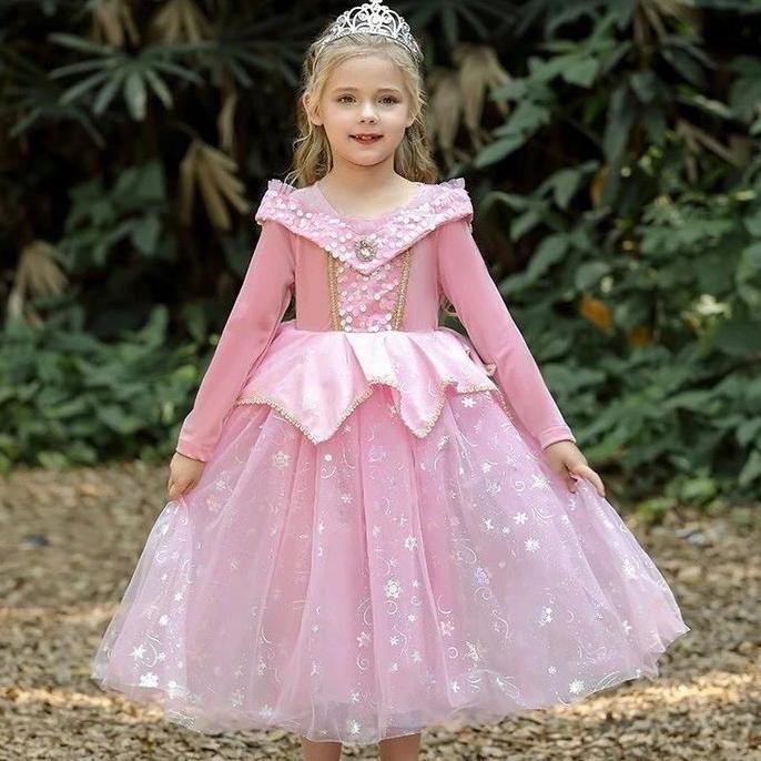 Sale Aurora Gown Kostum Princess Anak Perempuan