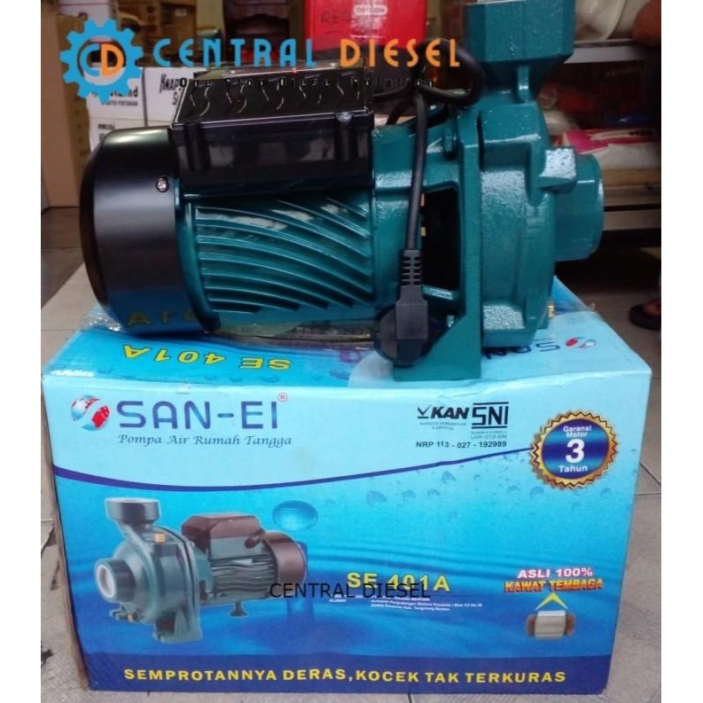 Pompa Air Centrifugal/ Pompa Air Irigasi San Ei Se 401A Otomatis Original Dan Terpercaya
