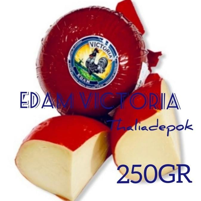 

(Expert) EDAM VICTORIA/KEJU EDAM HITAM 250GR, KEJU EDAM DIECER UNTUK KUE KERING DLL