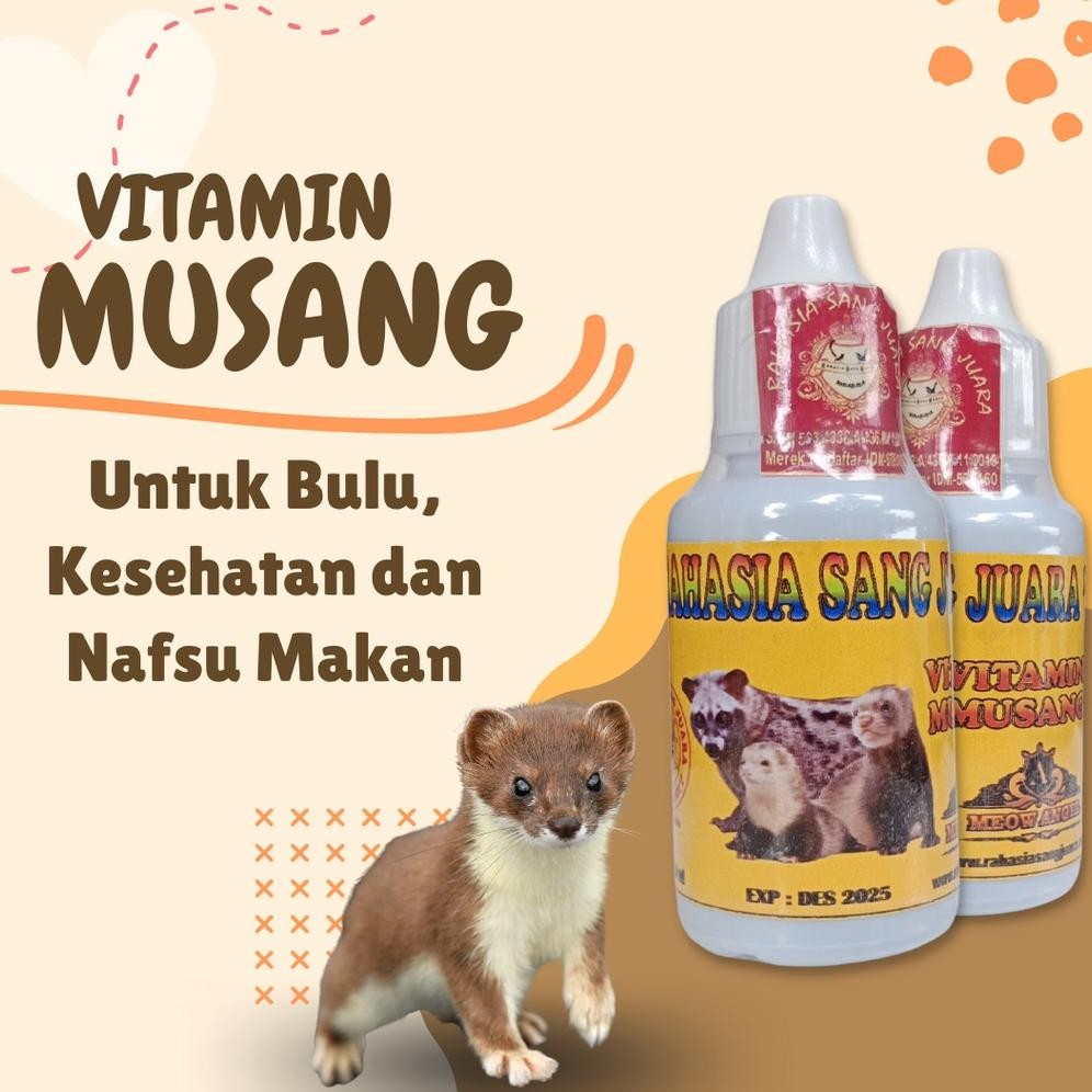 Vitamin Musang Pandan Menambah Nafsu Makan Dan Tambah Gemuk Obes Muzaik Bulan Rase