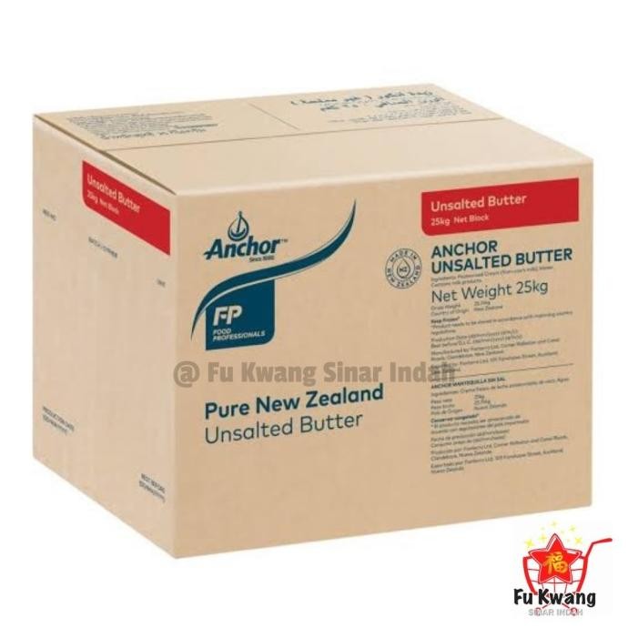 

(Expert) Anchor Unsalted Butter 500 gram gr g 500gr 500g / Butter Anchor / Anchor Butter / Mentega Anchor / Mentega Tawar