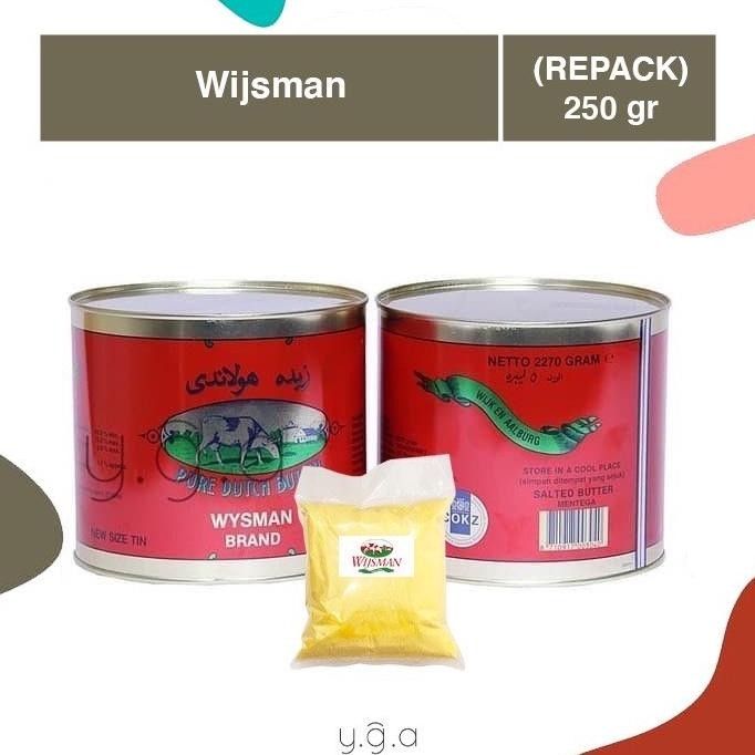 

(Expert) Wijsman Butter (REPACK) 250gr / Mentega Wisman