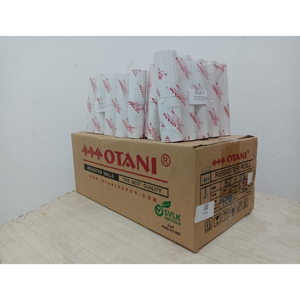 

Kertas Thermal Roll Otani coreless 57x31 otani 100 roll RB07